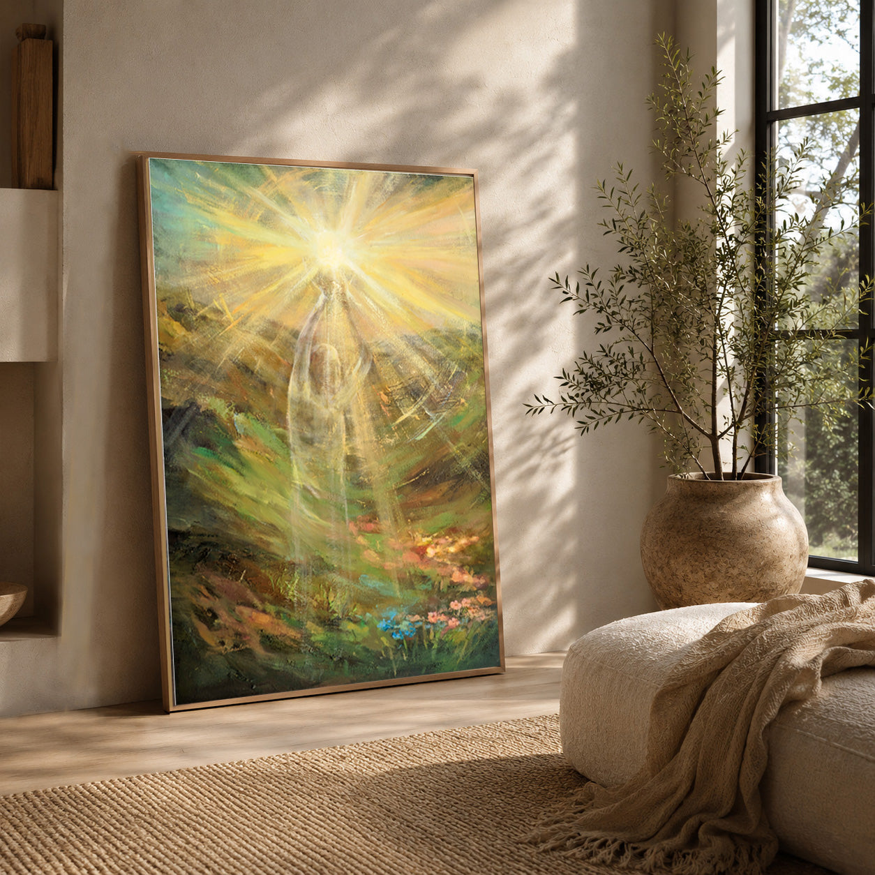 Light Has Reveiled It - Canvas Art Print
