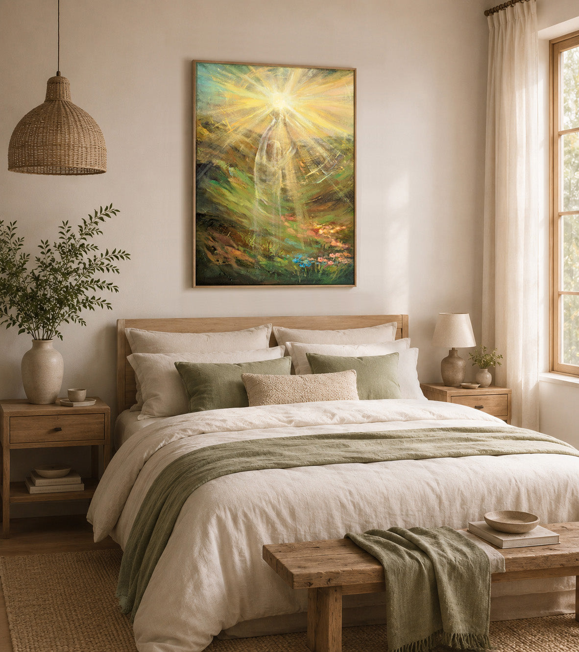 Light Has Reveiled It - Canvas Art Print