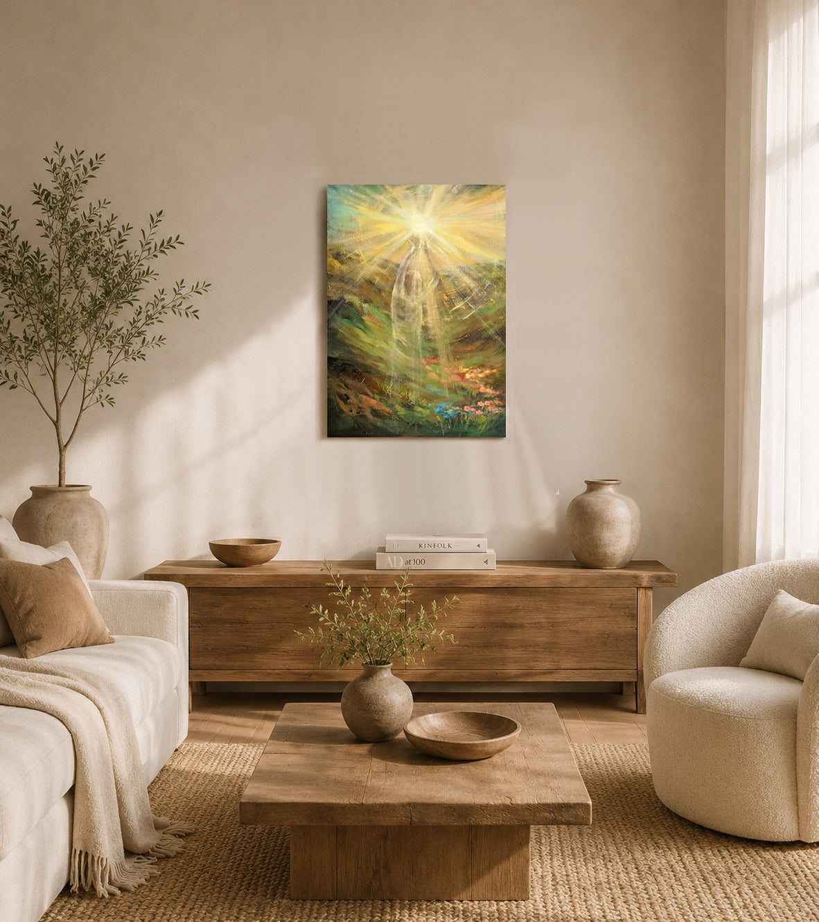Light Has Revealed It - Original Painting