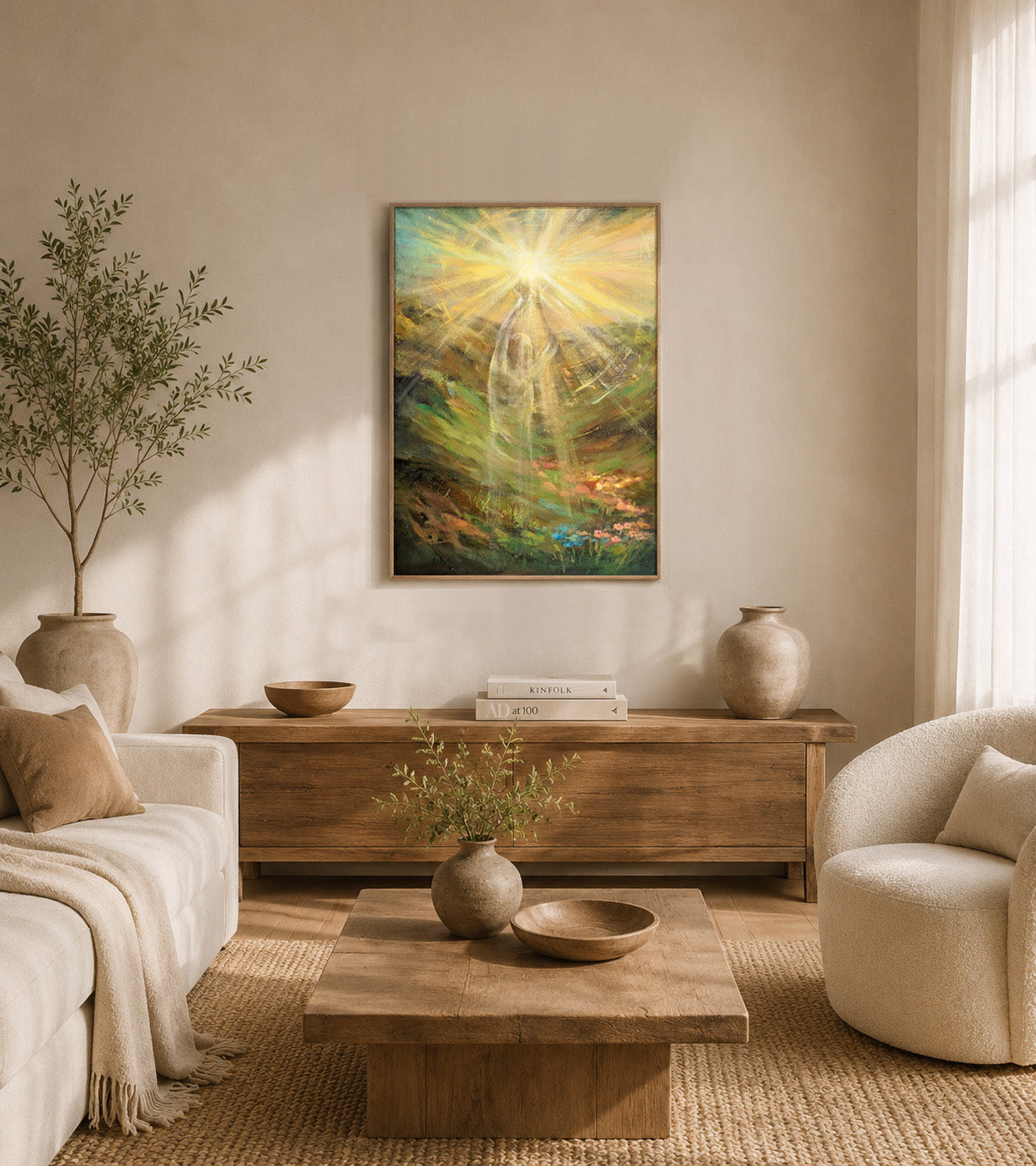 Light Has Reveiled It - Canvas Art Print