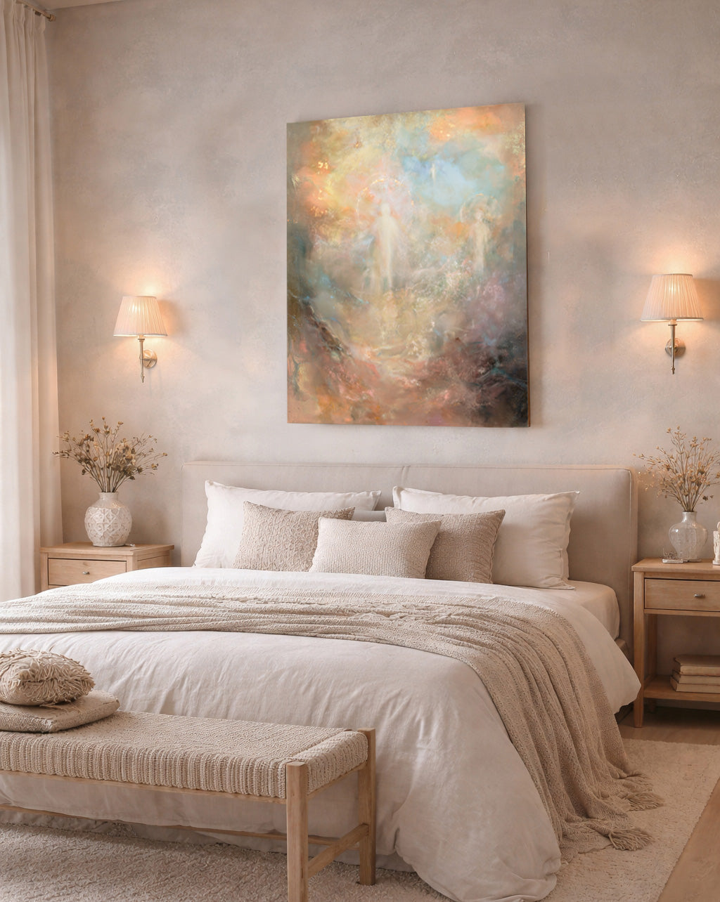 Light beings - Original Painting