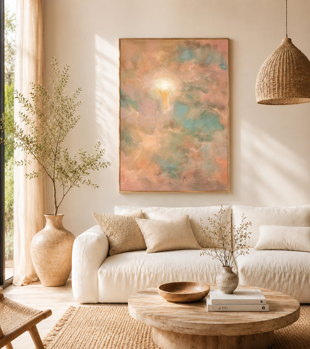 In the Sky - Canvas Art Print