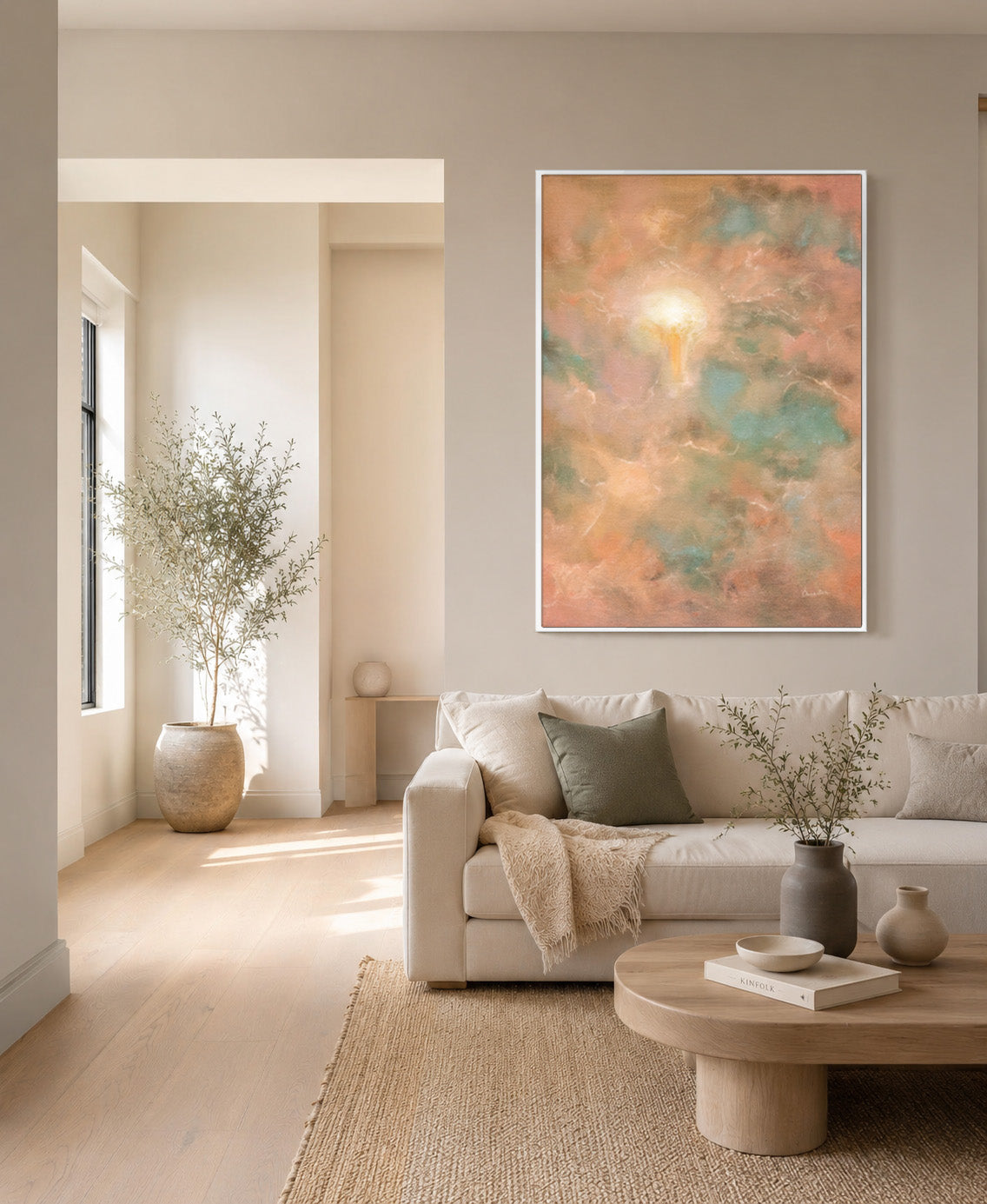 In the Sky - Canvas Art Print