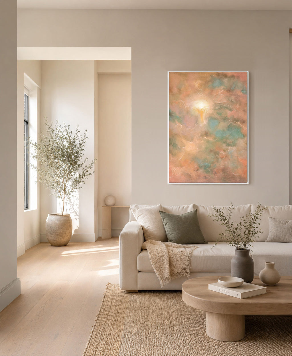 In the Sky - Canvas Art Print