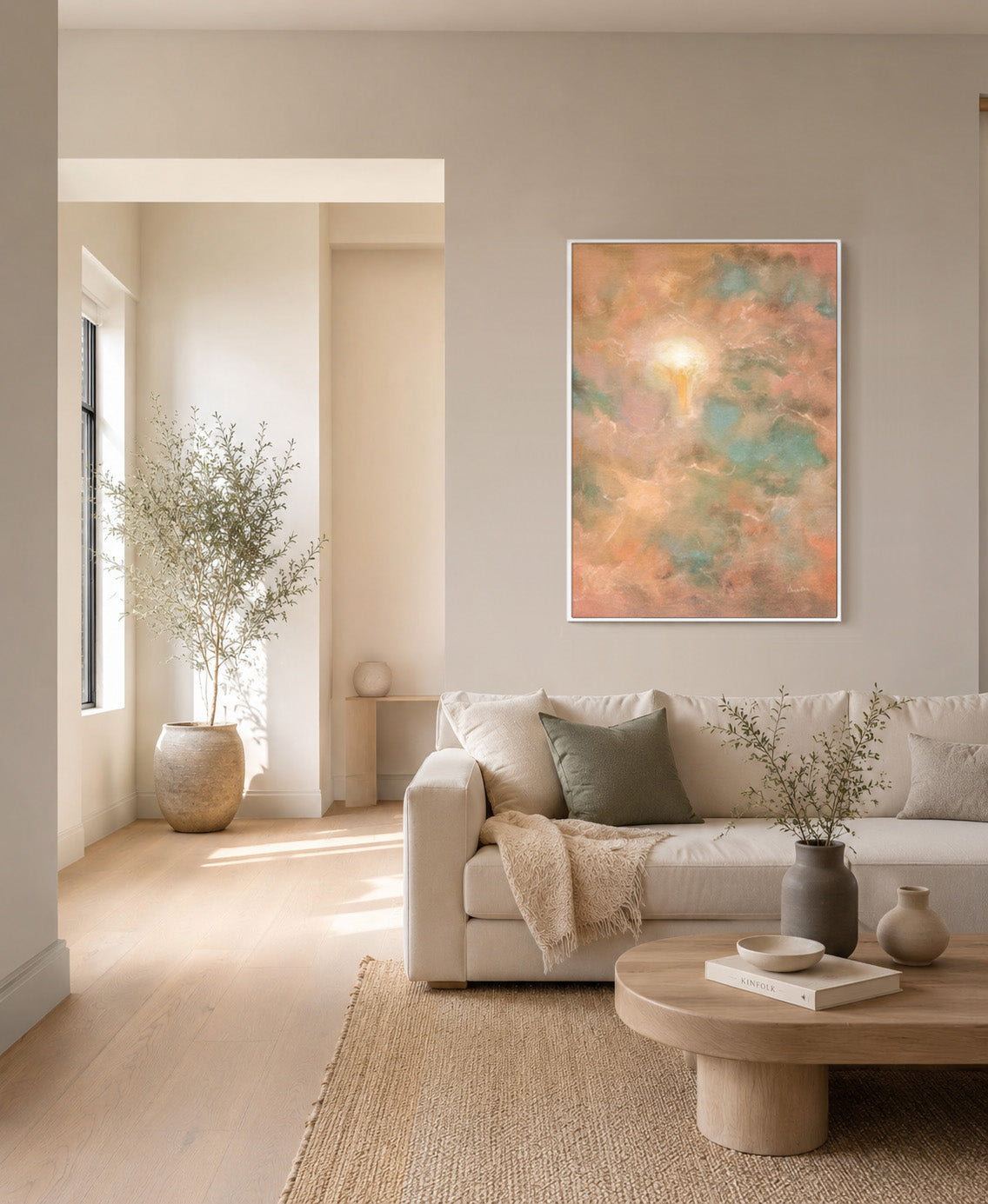 In the Sky - Canvas Art Print