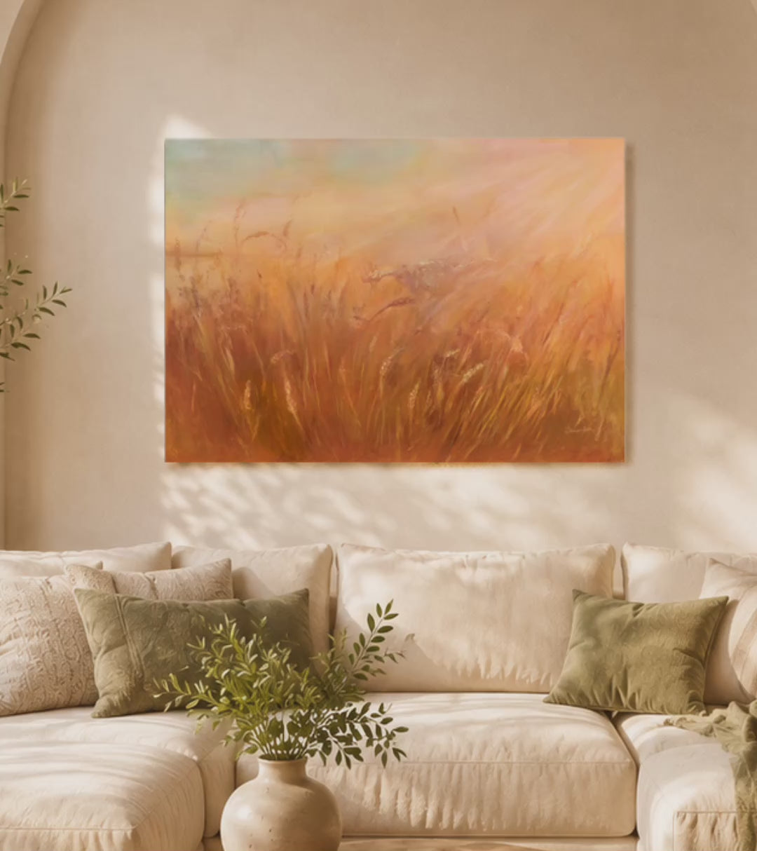 The Wheat's Song - Original Painting