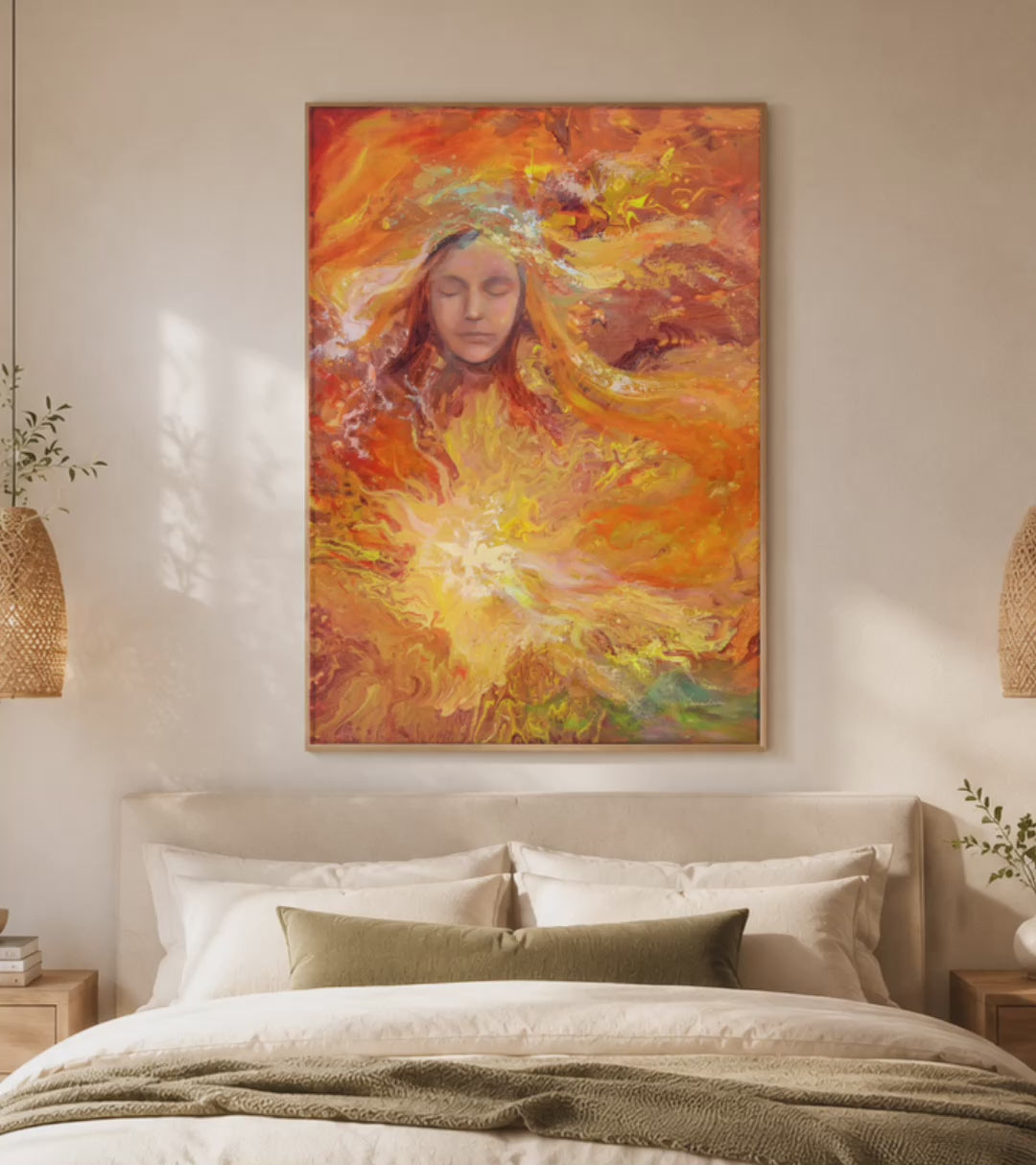 Mother Sun - Canvas Art Print