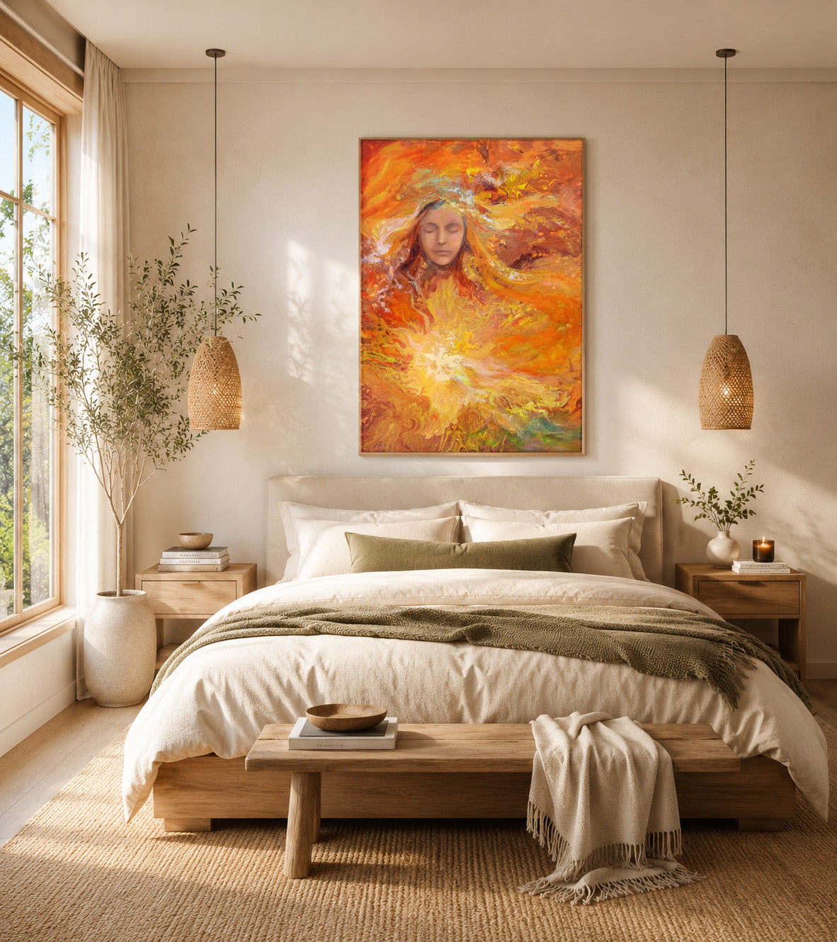 Mother Sun - Canvas Art Print
