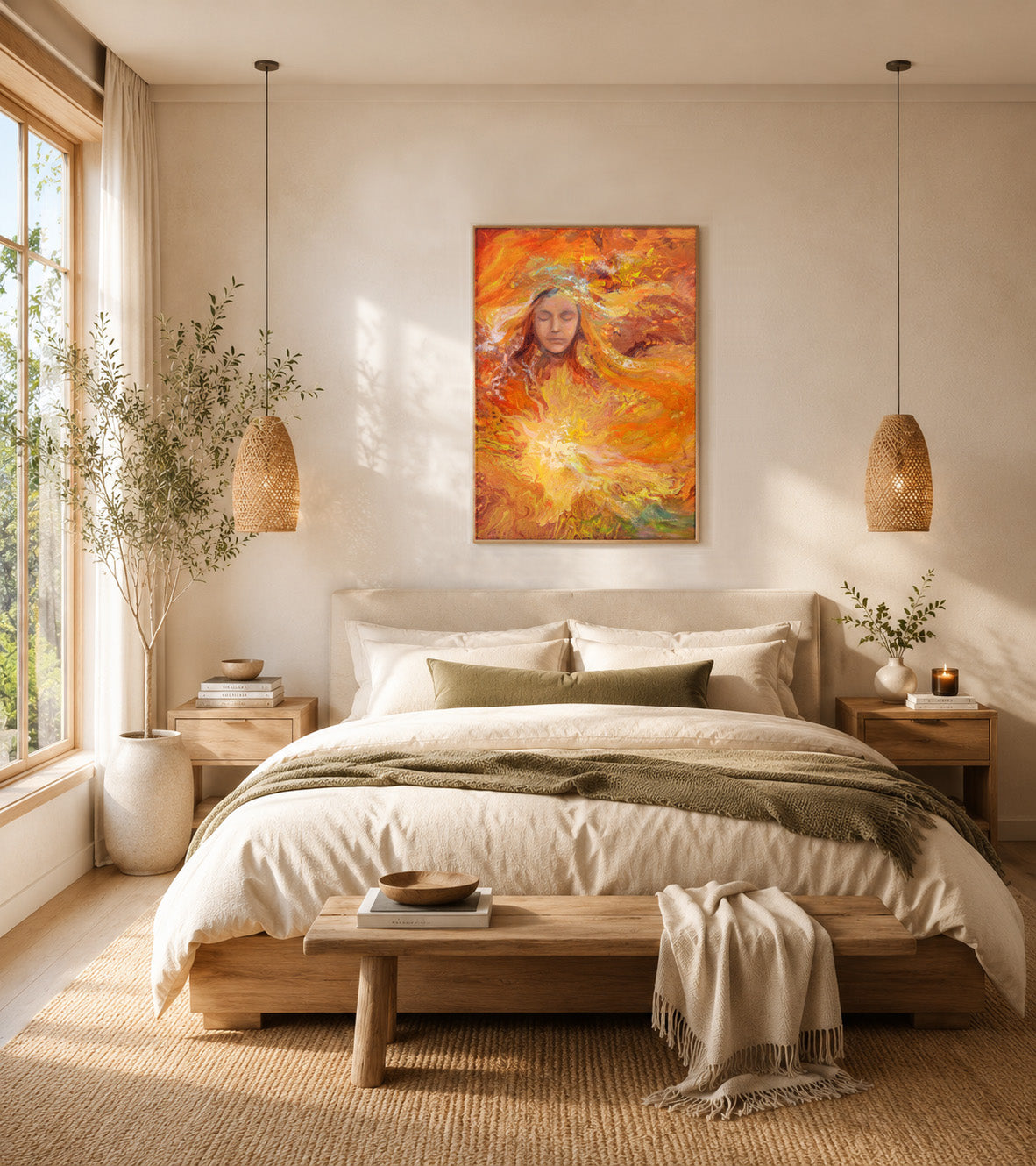 Mother Sun - Canvas Art Print