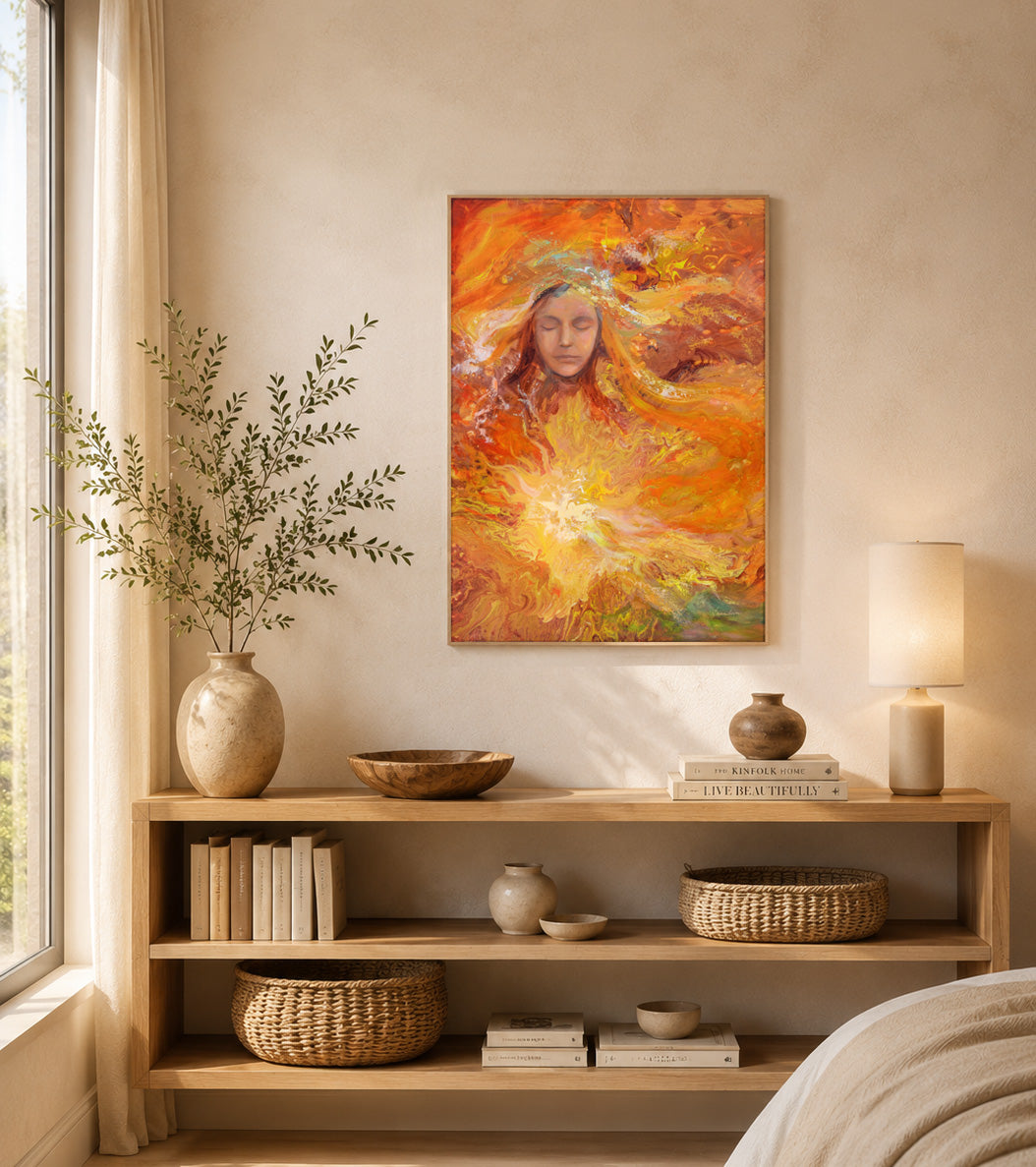 Mother Sun - Canvas Art Print
