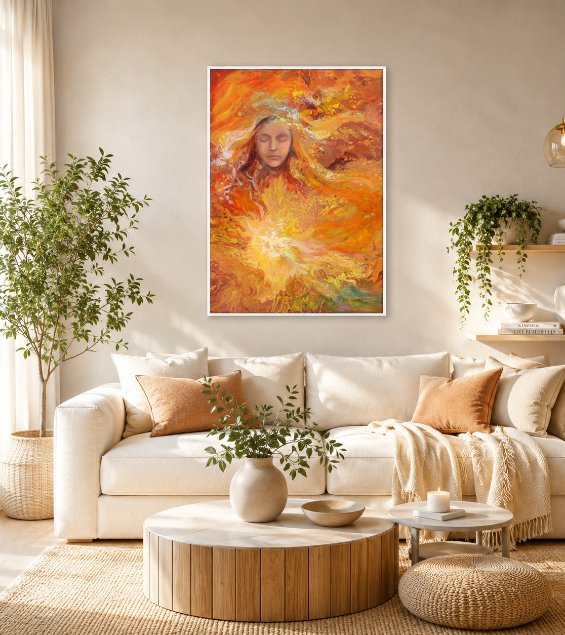 Mother Sun - Canvas Art Print