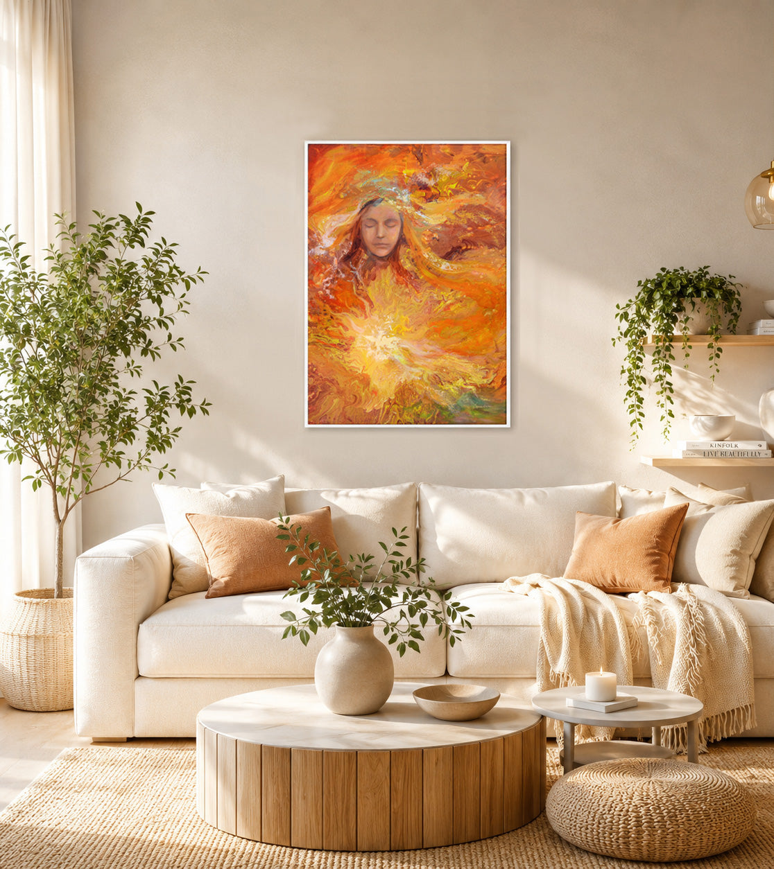 Mother Sun - Canvas Art Print
