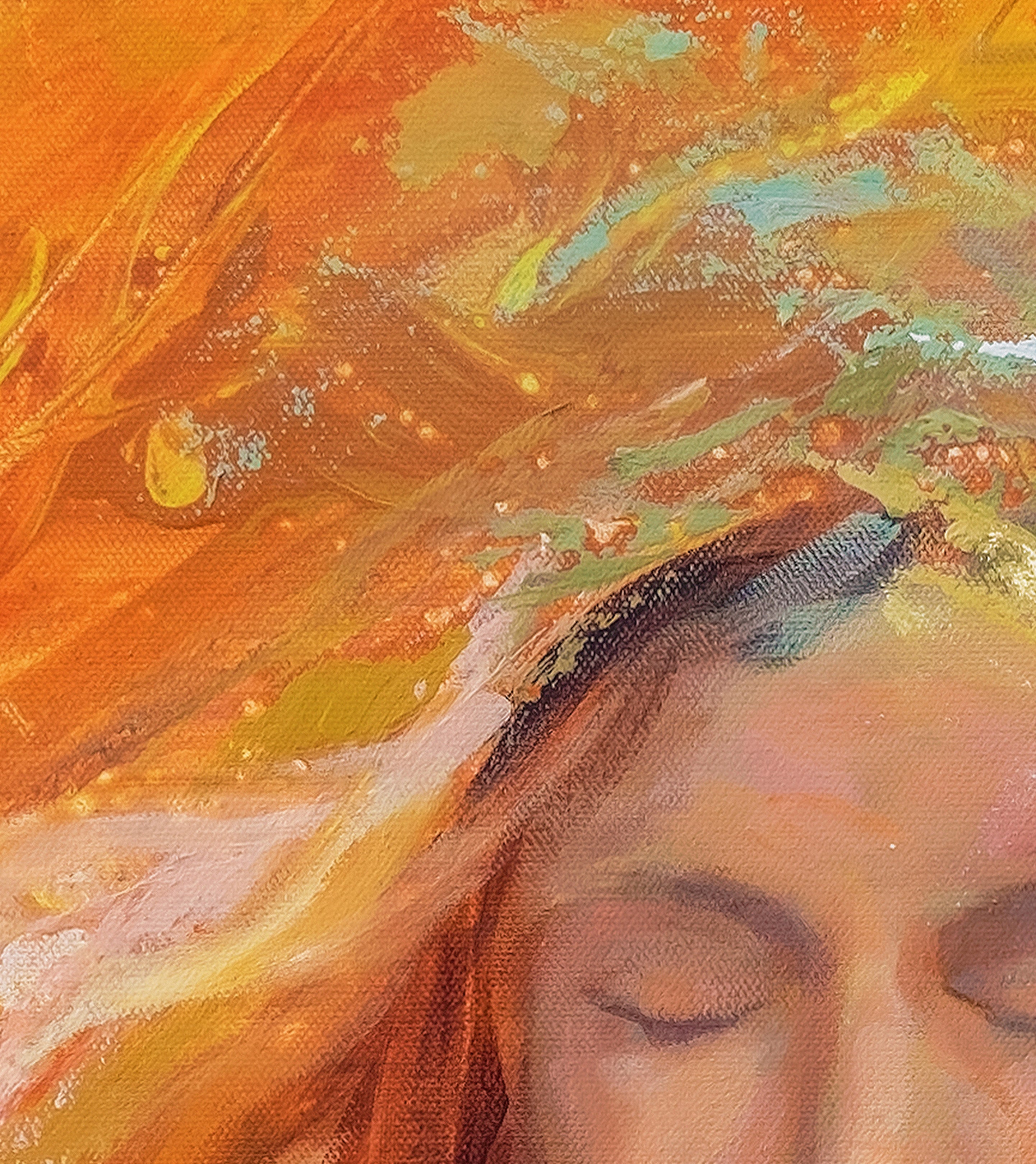 Mother Sun - Canvas Art Print