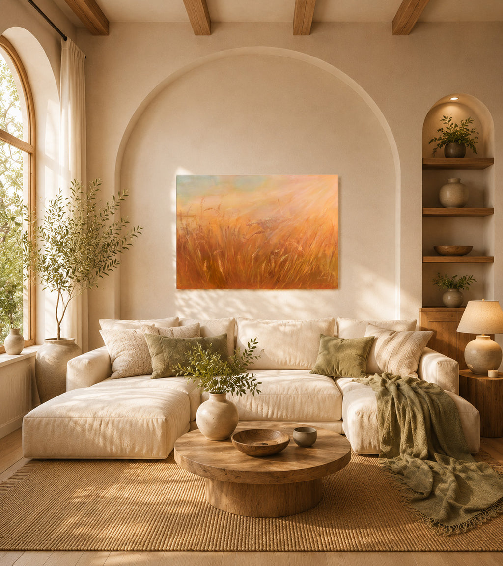 The Wheat's Song - Original Painting