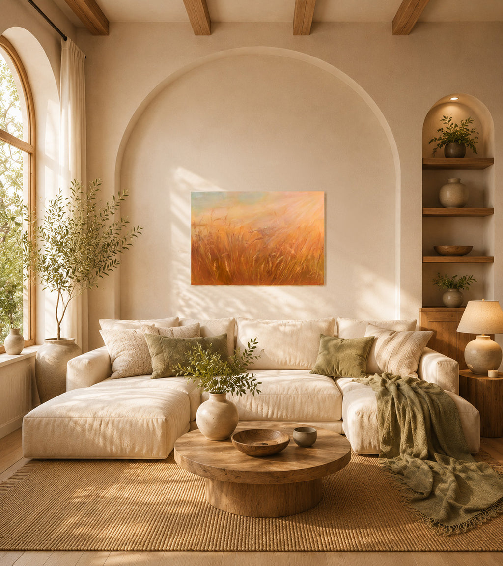 The Wheat's Song - Original Painting