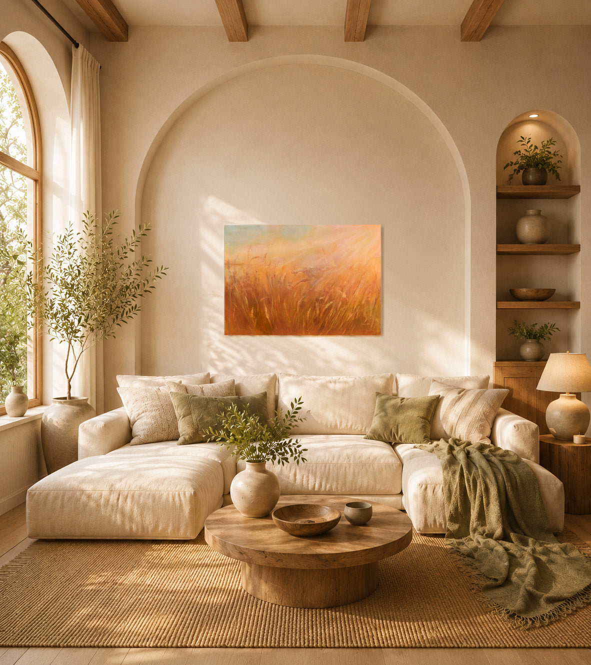 The Wheat's Song - Original Painting