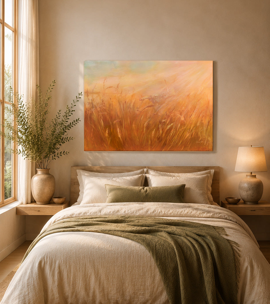 The Wheat's Song - Original Painting