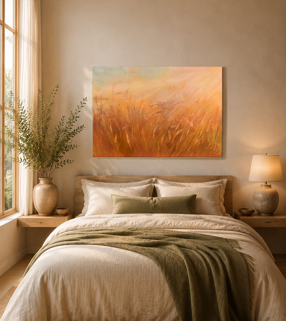 The Wheat's Song - Original Painting