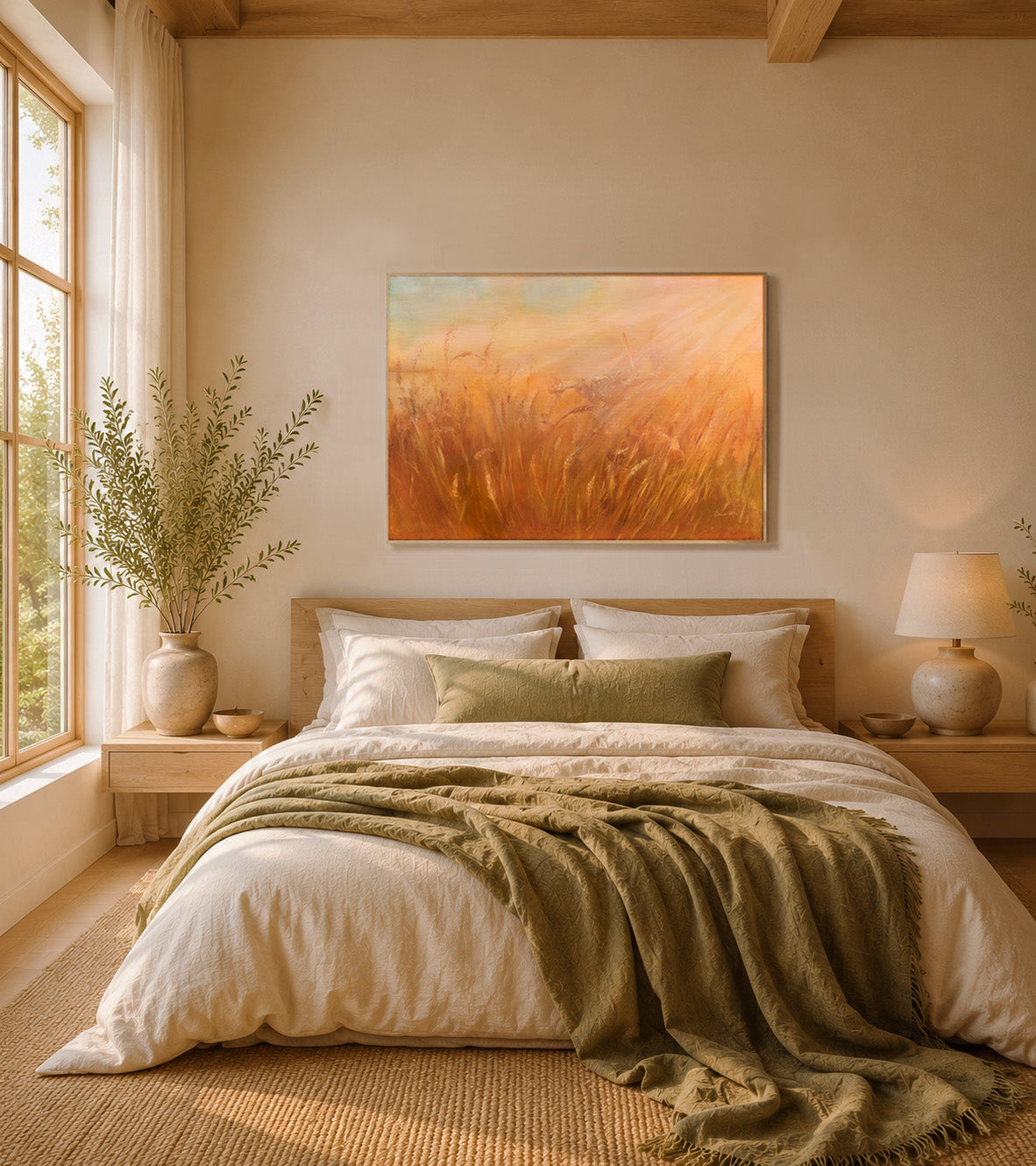 The Wheat's Song - Canvas Art Print