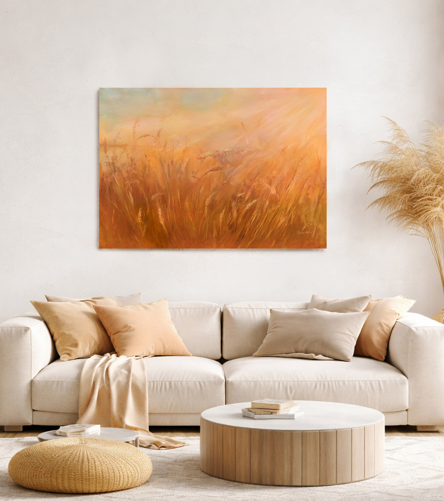 The Wheat's Song - Original Painting
